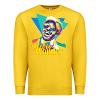Lemon stevie wonder vintage Premium Sweatshirt - linhVisuals