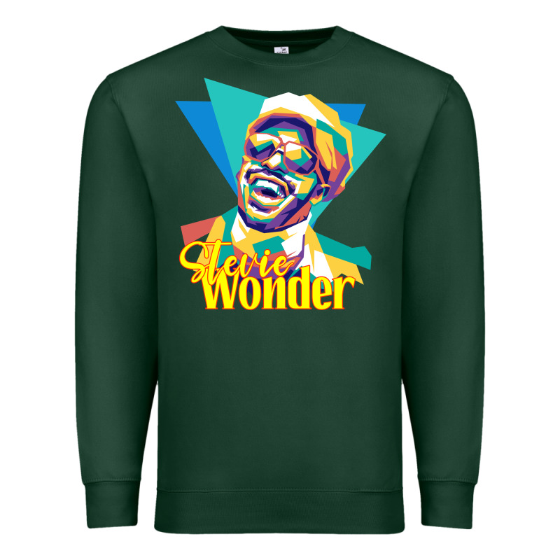 Stevie Wonder Vintage Premium Sweatshirt by linhVisuals | Teevron