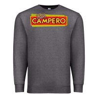 Charcoal Heather suitable-pollo-campero-worn Premium Sweatshirt - linhVisuals
