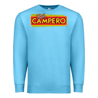 Ocean Blue suitable-pollo-campero-worn Premium Sweatshirt - linhVisuals