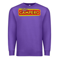 Purple suitable-pollo-campero-worn Premium Sweatshirt - linhVisuals