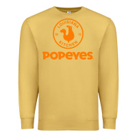 Antique Gold suitable-popeyes-worn Premium Sweatshirt - linhVisuals