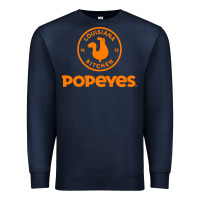 Navy suitable-popeyes-worn Premium Sweatshirt - linhVisuals