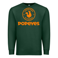 Sports Green suitable-popeyes-worn Premium Sweatshirt - linhVisuals