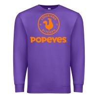 Purple suitable-popeyes-worn Premium Sweatshirt - linhVisuals