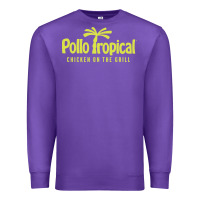 Purple suitable-pollo-tropical-worn Premium Sweatshirt - linhVisuals