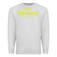 Dove Grey suitable-pollo-tropical-worn Premium Sweatshirt - linhVisuals