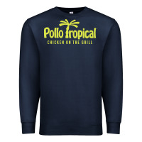 Navy suitable-pollo-tropical-worn Premium Sweatshirt - linhVisuals