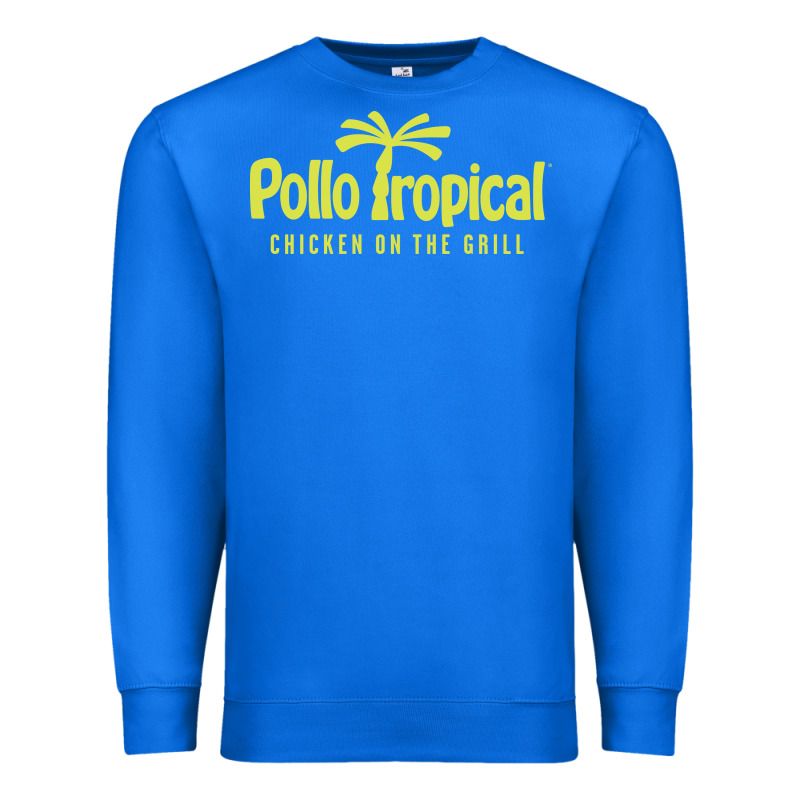 Suitable-pollo-tropical-worn Premium Sweatshirt by linhVisuals | Teevron