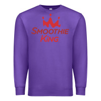 Purple suitable-smoothie-king-worn Premium Sweatshirt - linhVisuals