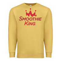 Antique Gold suitable-smoothie-king-worn Premium Sweatshirt - linhVisuals