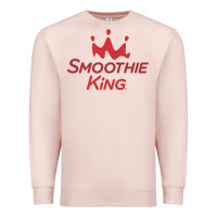 Pale Pink suitable-smoothie-king-worn Premium Sweatshirt - linhVisuals