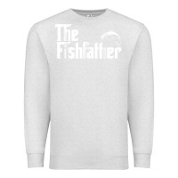 Oatmeal Heather mens the fishfather funny fish father day lover t shirt t shirt Premium Sweatshirt - linhVisuals