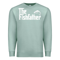 Seafoam mens the fishfather funny fish father day lover t shirt t shirt Premium Sweatshirt - linhVisuals