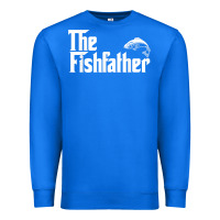 True Royal mens the fishfather funny fish father day lover t shirt t shirt Premium Sweatshirt - linhVisuals
