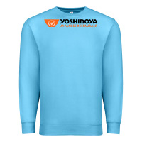 Ocean Blue suitable-yoshinoya-worn Premium Sweatshirt - linhVisuals
