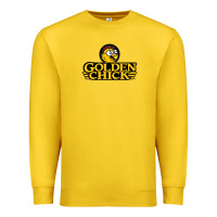 Lemon suitable-golden-chick-worn Premium Sweatshirt - linhVisuals