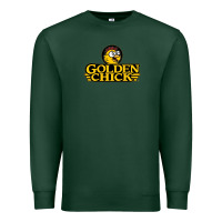 Sports Green suitable-golden-chick-worn Premium Sweatshirt - linhVisuals