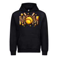 Black softball mom Urban Hoodie - Jasminsmagicworld