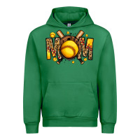 Emerald softball mom Urban Hoodie - Jasminsmagicworld