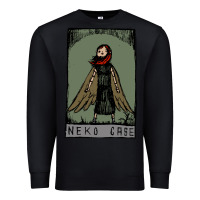 Black neko case clässic Premium Sweatshirt - linhVisuals