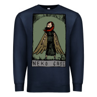 Navy neko case clässic Premium Sweatshirt - linhVisuals