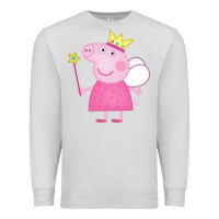 Dove Grey pig Premium Sweatshirt - linhVisuals