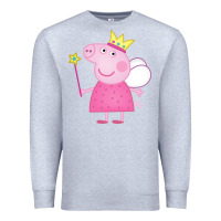 Heather Grey pig Premium Sweatshirt - linhVisuals