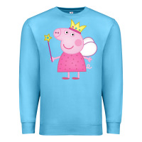 Ocean Blue pig Premium Sweatshirt - linhVisuals