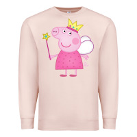 Pale Pink pig Premium Sweatshirt - linhVisuals