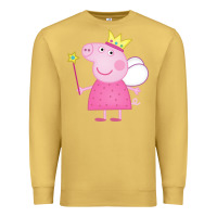 Antique Gold pig Premium Sweatshirt - linhVisuals