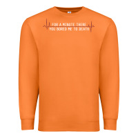 Carrot for a minute there you bored me to death Premium Sweatshirt - linhVisuals