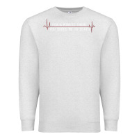 Oatmeal Heather for a minute there you bored me to death Premium Sweatshirt - linhVisuals