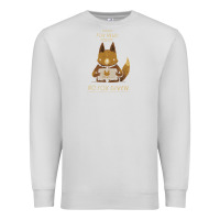 Dove Grey fox news new Premium Sweatshirt - linhVisuals