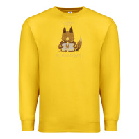 Lemon fox news new Premium Sweatshirt - linhVisuals
