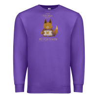 Purple fox news new Premium Sweatshirt - linhVisuals