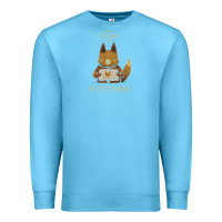 Ocean Blue fox news new Premium Sweatshirt - linhVisuals