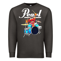 Smoke the muppet show animal playing pearl drums Premium Sweatshirt - linhVisuals