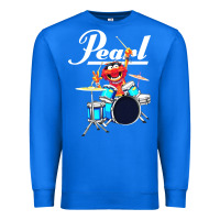 True Royal the muppet show animal playing pearl drums Premium Sweatshirt - linhVisuals