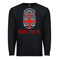 Black brown university Premium Sweatshirt - linhVisuals