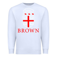 White brown university Premium Sweatshirt - linhVisuals