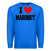 True Royal i love masonry Premium Sweatshirt - linhVisuals
