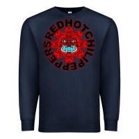 Navy r.e.d h.o.t c.h.i.l.i p.e.p.p.e.r.s t shirt Premium Sweatshirt - linhVisuals
