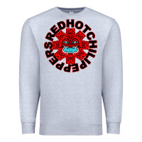 Heather Grey r.e.d h.o.t c.h.i.l.i p.e.p.p.e.r.s t shirt Premium Sweatshirt - linhVisuals