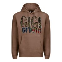 Chestnut gigi of both Premium Hoodie - RacoonDesign