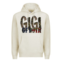Oatmeal Heather gigi of both Premium Hoodie - RacoonDesign