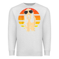 Oatmeal Heather retro basset hound t shirt men women kids gift t shirt Premium Sweatshirt - linhVisuals