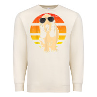 Sandshell retro basset hound t shirt men women kids gift t shirt Premium Sweatshirt - linhVisuals
