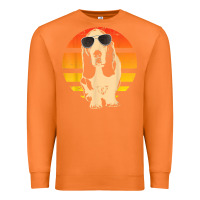 Carrot retro basset hound t shirt men women kids gift t shirt Premium Sweatshirt - linhVisuals