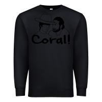 Black the walking dead  coral Premium Sweatshirt - linhVisuals